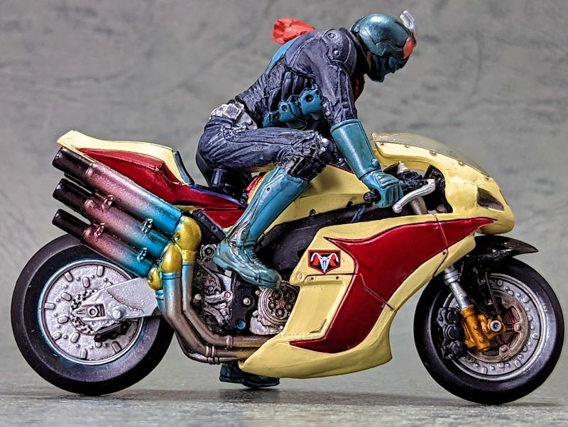 玩栗犬と、S.I.C.匠魂 仮面ライダー THE FIRST ＆ NEXT | 玩栗犬 真