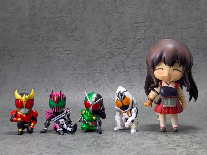 玩栗犬と、カプセルトイ まちぼうけ 仮面ライダーの場合 その2 | 玩栗