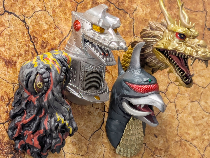 陽*様 一番くじゴジラ怪獣乱舞　A賞　C賞　モンスターヘッドマグネット　コンプ 一番くじ ゴジラ モンスターヘッドマグネットセット 一番くじ ゴジラ