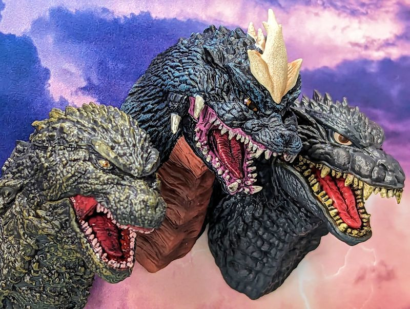 玩栗犬と、一番くじ ゴジラ-1.0 モンスターヘッドマグネット | 玩栗犬